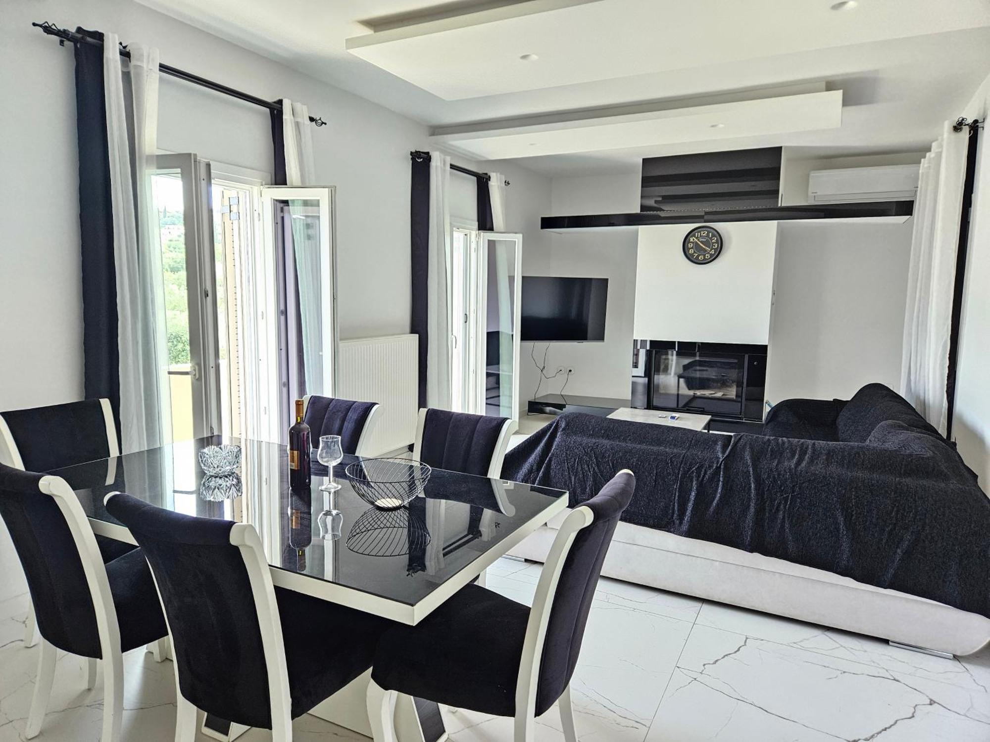 Grey Luxury House Daire Ypsos Dış mekan fotoğraf
